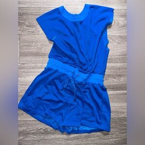 Vibrant Blue Romper